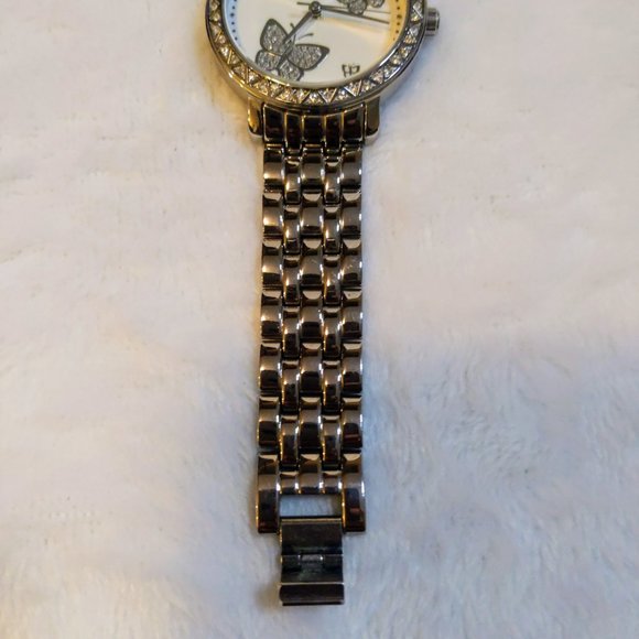 GUESS Crystal Butterfly Watch main image 4